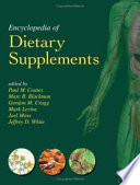 Encyclopedia of dietary supplements /