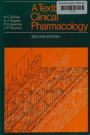 A Textbook of clinical pharmacology /