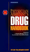 Physician assistant's drug handbook.