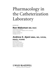 Pharmacology in the catheterization laboratory /