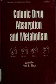 Colonic drug absorption and metabolism /