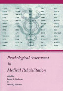 Psychological assessment in medical rehabilitation /