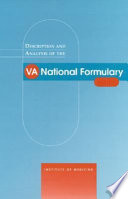 Description and analysis of the VA National Formulary /