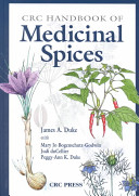 CRC handbook of medicinal spices /