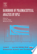 Handbook of pharmaceutical analysis by HPLC /