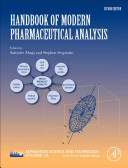 Handbook of modern pharmaceutical analysis /