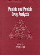 Peptide and protein drug analysis /