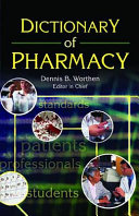 Dictionary of pharmacy /