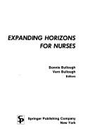 Expanding horizons for nurses /