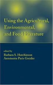 Using the agricultural, environmental, and food literature /