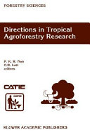 Directions in tropical agroforestry research /