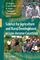 Science for agriculture and rural development in low-income countries /