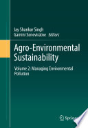 Agro-environmental sustainability.
