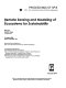 Remote sensing and modeling of ecosystems for sustainability : 2-4 August 2004, Denver, Colorado, USA /