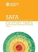 SAFA guidelines : sustainability assessment of food and agriculture systems.