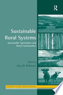 Sustainable rural systems : sustainable agriculture and rural communities /