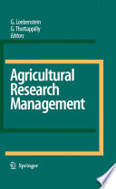 Agricultural research management /