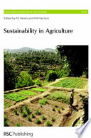 Sustainability in agriculture /