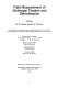 Field measurement of dinitrogen fixation and denitrification : proceedings of a symposium sponsored by Divisions S-2, S-3, and S-4 of the Soil Science Society of America in Washington, DC, 15 Aug. 1983 /