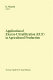 Application of electro-ultrafiltration (EUF) in agricultural production : proceedings of the first International Symposium on the Application of Electro-ultrafiltration in Agricultural Production /