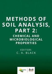 Methods of Soil Analysis. Part 2. Chemical and Microbiological Properties.