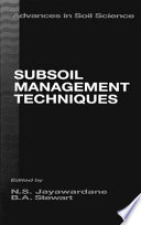 Subsoil management techniques /