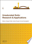 Unsaturated soils : research & applications : proceedings of the Sixth International Conference on Unsaturated Soils, UNSAT 2014, Sydney, Australia, 2-4 July 2014 /