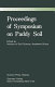 Proceedings of Symposium on Paddy Soil /