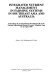 Integrated nutrient management in farming systems in Southeast Asia and Australia : proceedings of an International Workshop held at the National Agricultural Research Centre, Vientiane, Laos, 21-22 April, 1999 /