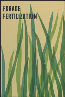 Forage fertilization