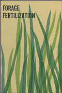Forage Fertilization.