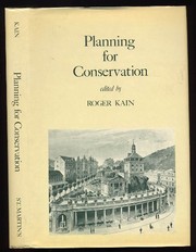 Planning for conservation /