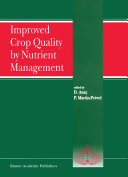 Improved crop quality by nutrient management /
