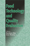 Food technology and quality evaluation /
