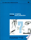 Energy cropping versus food production : FAO expert consultation, Rome, 2-6 June 1980.