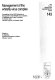 Management of the whitefly-virus complex : proceedings of the FAO Workshop on Management of the Whitefly-virus Complex in Vegetable and Cotton Production in the Near East : Larnaca, Cyprus, 2-6 October 1995 /