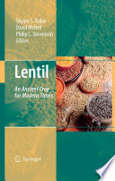 Lentil : an ancient crop for modern times /