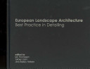 European landscape architecture : best practice in detailing /