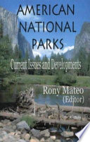 American national parks : current issues and developments /