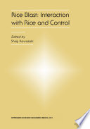 Rice blast : interaction with rice and control : proceedings of the 3rd International Rice Blast Conference /