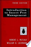Introduction to insect pest management /