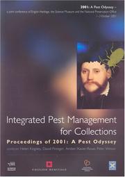 Integrated pest management for collections : proceedings of 2001: a Pest Odyssey /