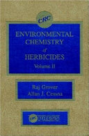 Environmental chemistry of herbicides /