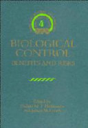 Biological control : benefits and risks /