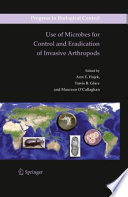 Use of microbes for control and eradication of invasive arthropods /