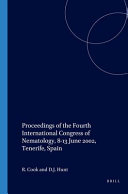 Proceedings of the Fourth International Congress of Nematology, June 2002, Tenerife, Spain /