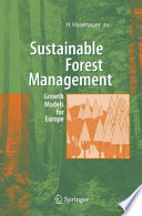 Sustainable forest management : growth models for Europe /