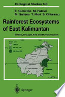 Rainforest ecosystems of East Kalimantan : El Niño, drought, fire and human impacts /