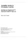 Australian acacias in developing countries : proceedings of an international workshop held at the Forestry Training Centre, Gympie, Qld., Australia, 4-7 August 1986 /