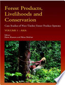 Forest products, livelihoods, and conservation : case studies of non-timber forest product systems.